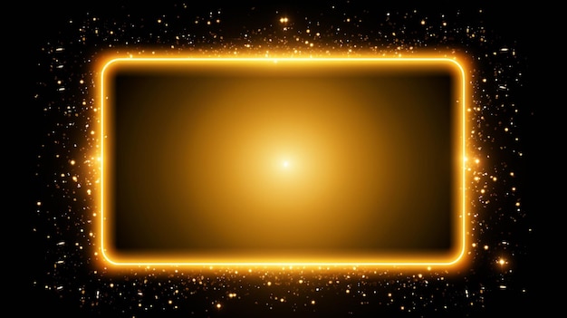 Vector a wallpaper of stars and a yellow light