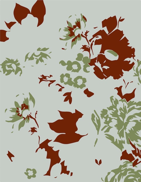 a wallpaper with a floral pattern and the number 10