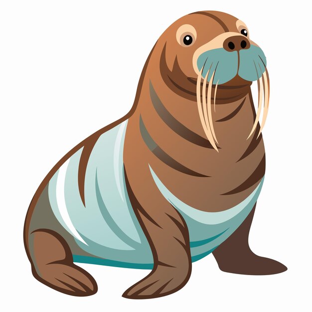 Walrus vector