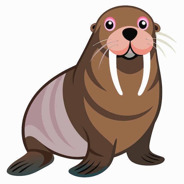 Walrus vector