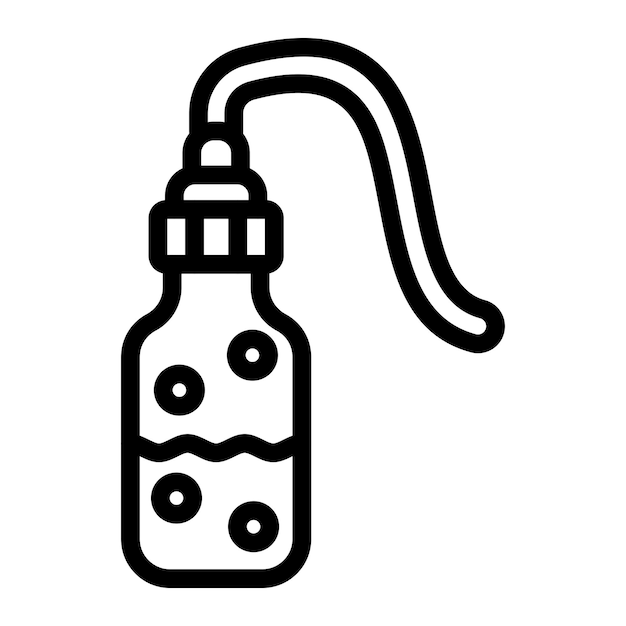 Wash bottle Vector Icon Design Illustration