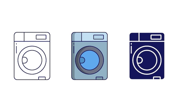 Washing Machine vector icon