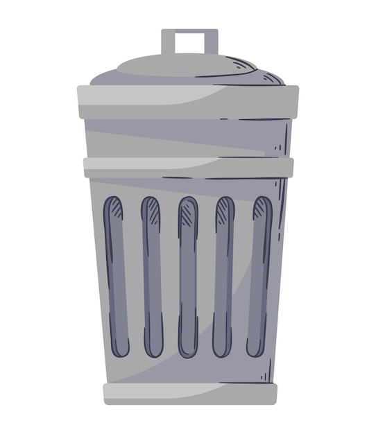 waste bin illustration