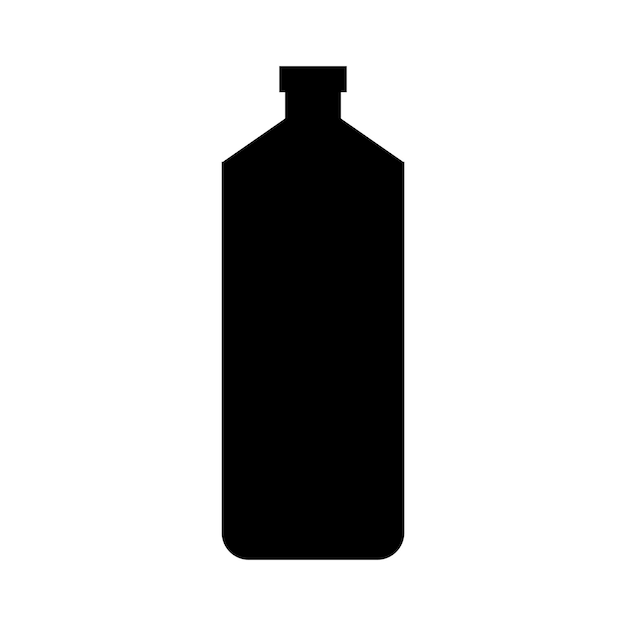 Water bottle icon vector