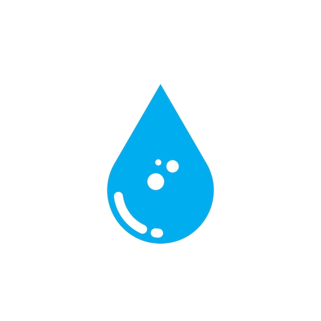 Water drop icon vector illustration design