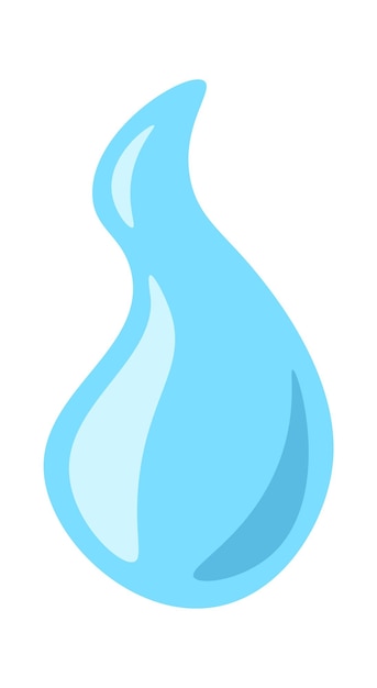 Water drop icon Vector illustration