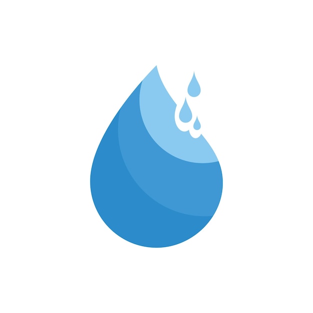 Water drop illustration