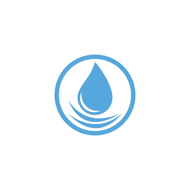 Water drop illustration