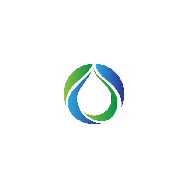 Water Drop Logo Design Concept