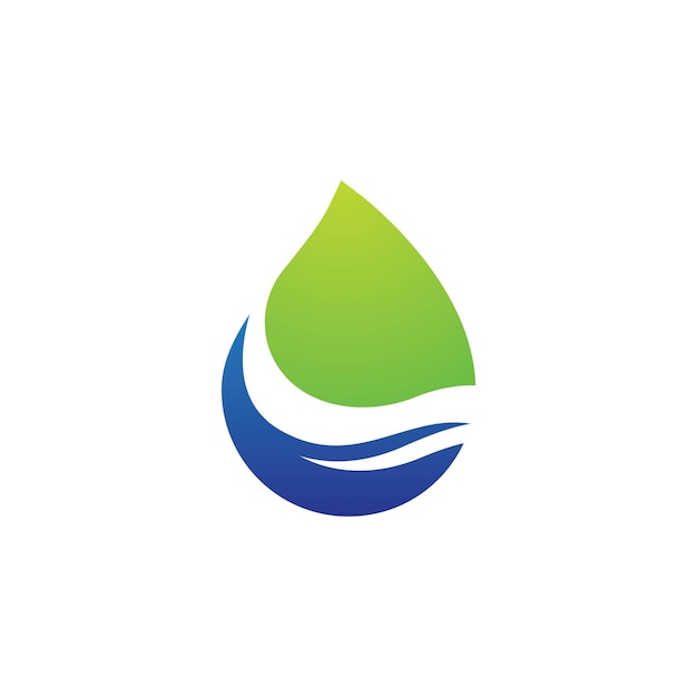 Water drop logo images illustration design