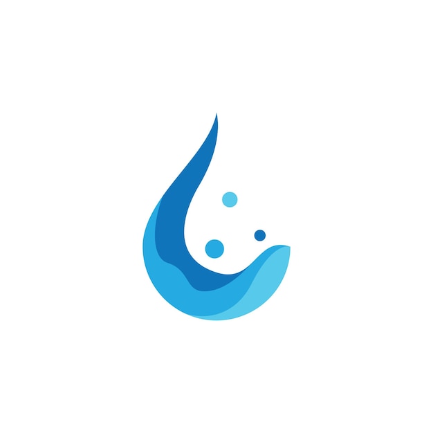 Water drop logo images illustration design