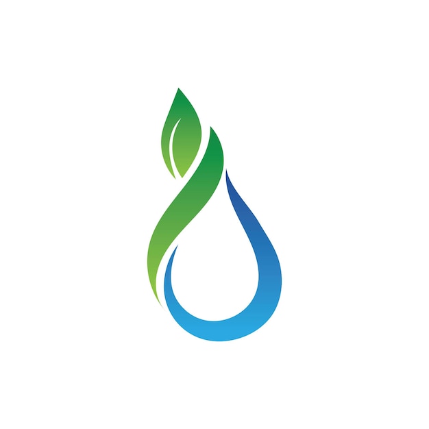 Water drop Logo Template 