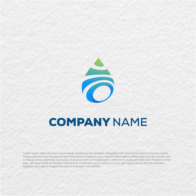 water drop logo