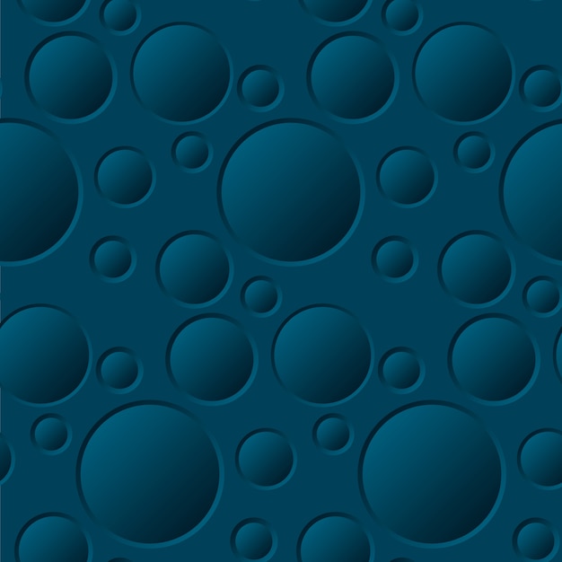 Water drop vector pattern