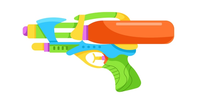 Water gun toy Vector illustration