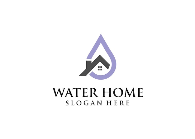 water home logo design