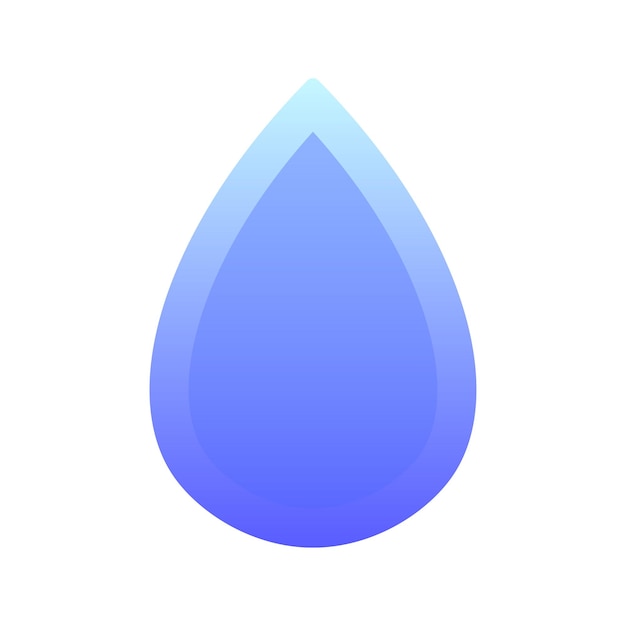 Water logo design template icon