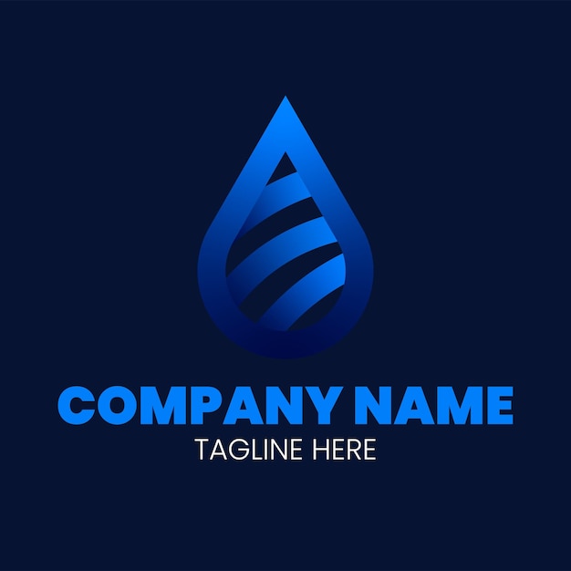 Water logo design