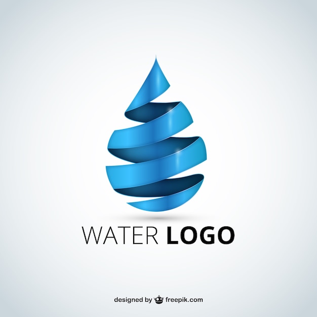 Vector water logo