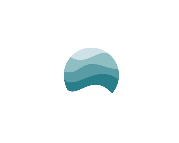 Water Wave Icon Design