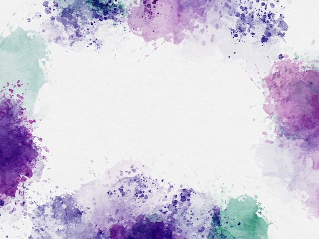 Watercolor abstract stain background