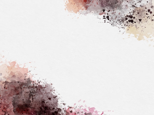 Watercolor abstract stain background