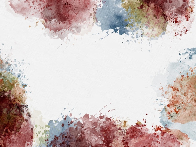 Watercolor abstract stain background