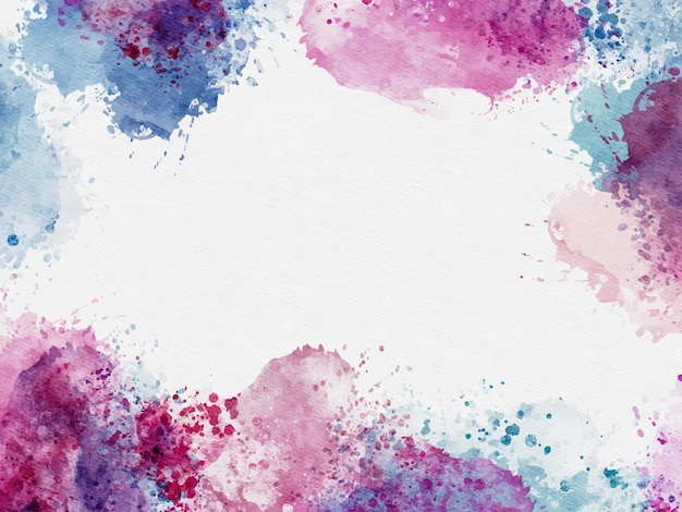 Watercolor abstract stain background