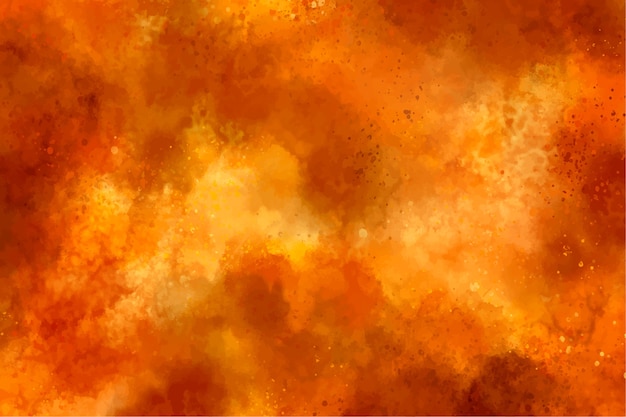 Watercolor amber background