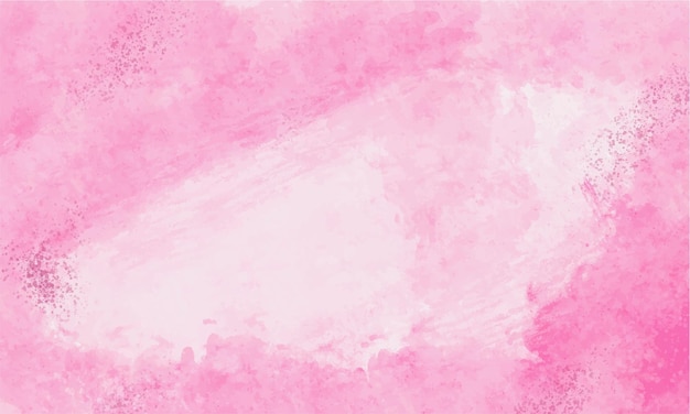 Watercolor background in pink color.