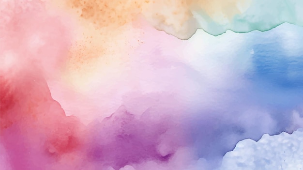 watercolor background with many different colors