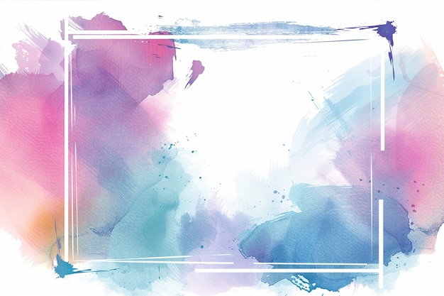 Vector watercolor background with a pastel color