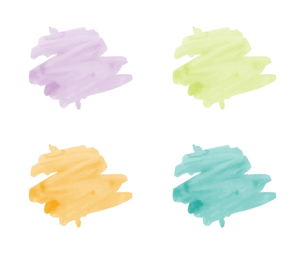 Watercolor blots