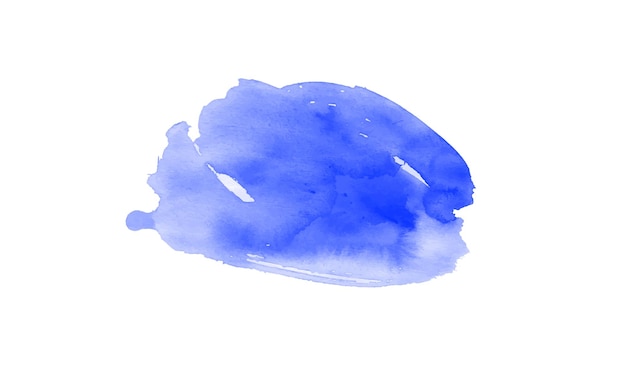 Watercolor blue abstract background texture