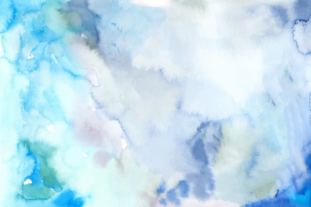 Watercolor blue background