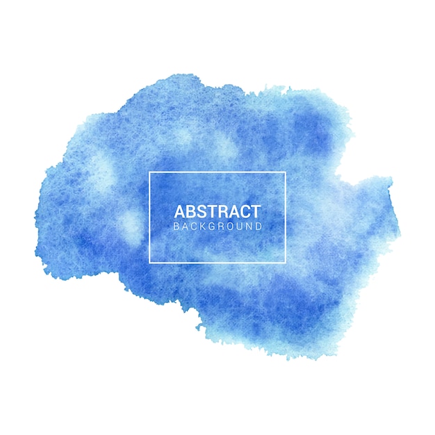 Watercolor blue texture background