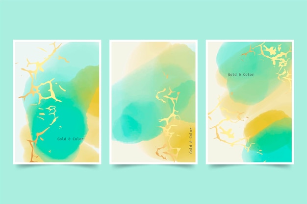 Watercolor cover collection