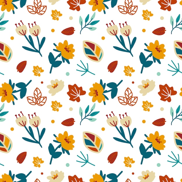 Watercolor Floral Seamless Pattern