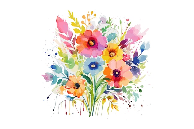 watercolor floral