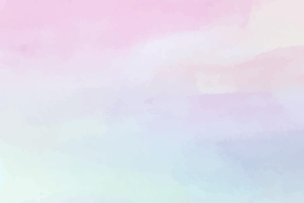 Vector watercolor pastel abstract background