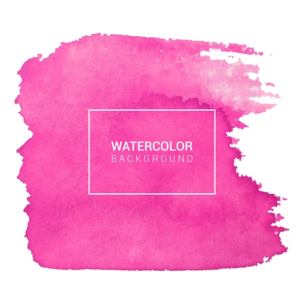 Watercolor pink abstract texture background