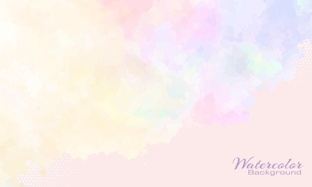 Watercolor pink blue gradient background