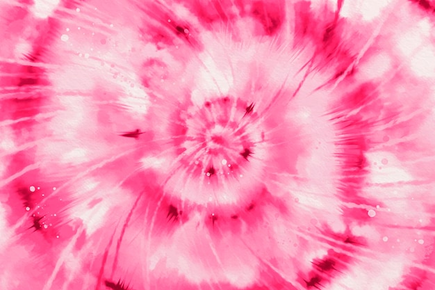 Watercolor pink tie dye background