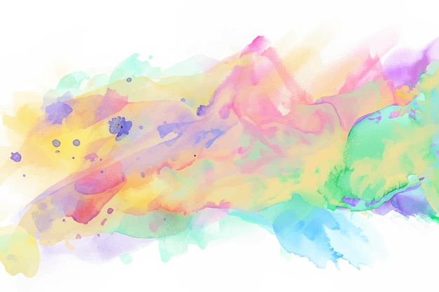 Watercolor splash stain background