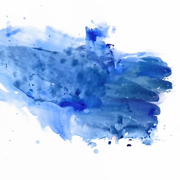 Watercolor splash stain background