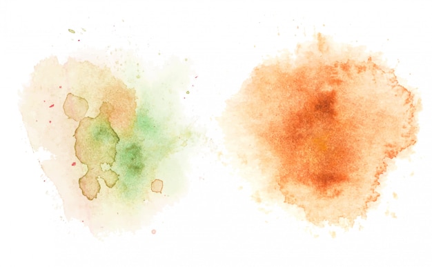 Watercolor spots, abstract background. 