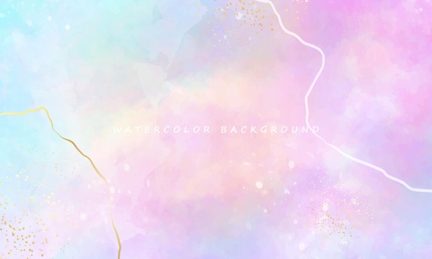 Watercolor vector background for graphic design Minimal watercolor background concept