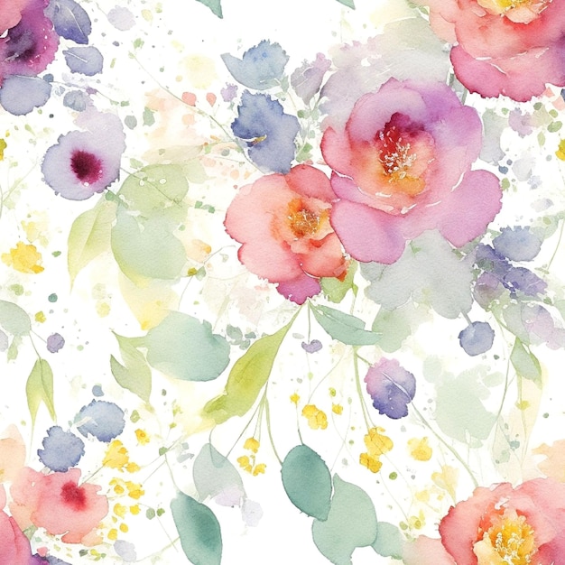 watercolors seamless patterns design pattern design repeat design