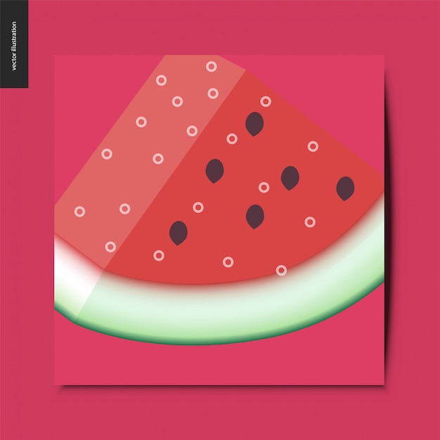 Watermelon card