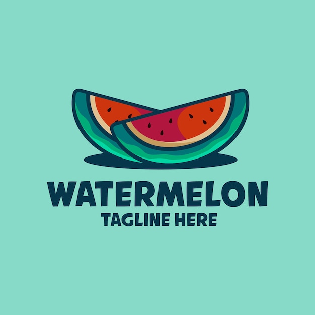 Watermelon Cartoon illustration